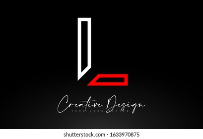 Monogram L Letter Logo design with Creative Lines Icon Design Vector Illustration. 