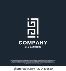 monogram letter B logo design inspiration