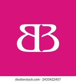 Monogram letter B and number 3 shaped into jar