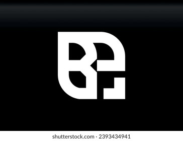 Plantilla vectorial de diseño de logotipo BP de la letra monográfica.