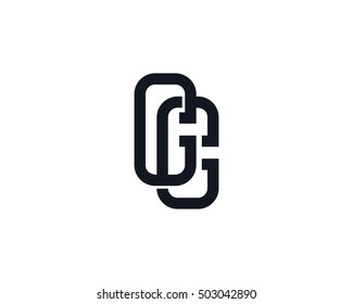 Monogram Letter C Logo Design Template