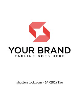 Monogram Letter Colourfull Logo Template