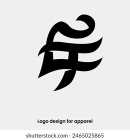 Monogramm-Buchstabe CT Logo Design. Buchstabe CT Logo für Bekleidungsmarken. TC Logo Design für Bekleidung brand. Buchstabe CT Bekleidung Logo Design Vorlage.