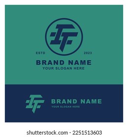 Letra monograma CT o TC con estilo de interconexión buena para marca, ropa, ropa, ropa, ropa de calle, béisbol, baloncesto, fútbol, etc