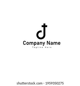 monogram letter D T logo design. you can use for your brand and business.