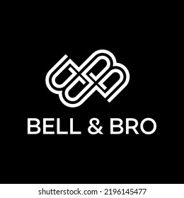 Monogram Letter Double B Logo