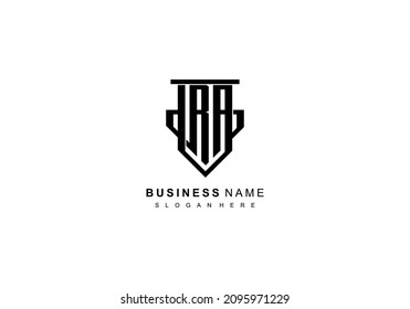 MONOGRAM LETTER D+R+A BUSINESS NAME
