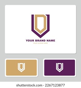 Monogram letter DV or VD with modern style good for brand, clothing, apparel, streetwear, baseball, basketball, football and etc