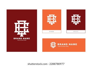 Monogram letter EQ or QE with interlock style good for brand, clothing, apparel, streetwear, baseball, basketball, football and etc