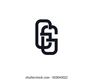 Monogram Letter G Logo Design Template