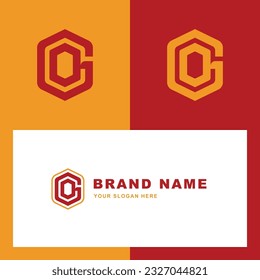 Monogram letter GO or OG with interlock style good for brand, clothing, apparel, streetwear, baseball, basketball, football and etc