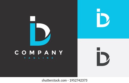 Monogram Letter Id Logo Stock Vector (Royalty Free) 1952742373 ...