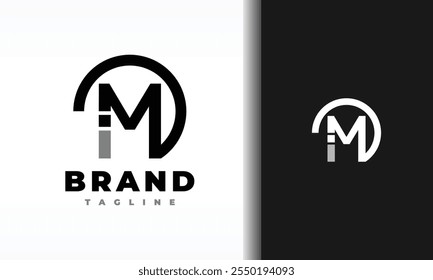 the Monogram Letter IM Logo