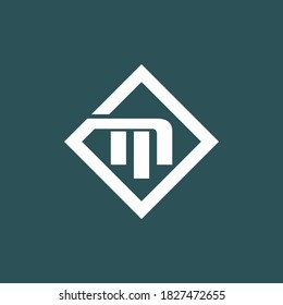 Monogram letter initials a logo template  Vector collection