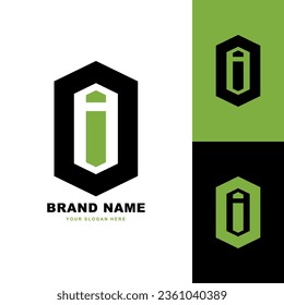 Monogram letter IO or OI with modern style good for brand, clothing, apparel, streetwear, baseball, basketball, football and etc