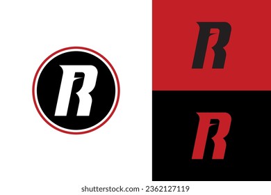 Monogram letter IR or RI with modern style good for brand, clothing, apparel, streetwear, baseball, basketball, football and etc