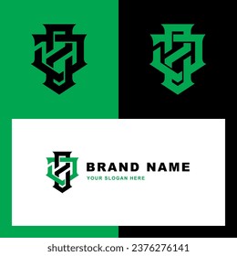 Letra monograma JZ o ZJ con estilo de enclavamiento bueno para marca, ropa, ropa, ropa de calle, béisbol, baloncesto, fútbol, etc
