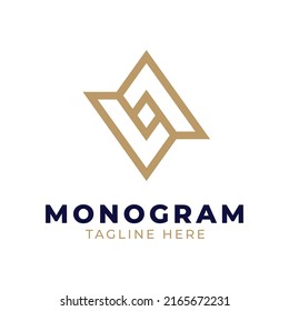 Monogram letter L logo design