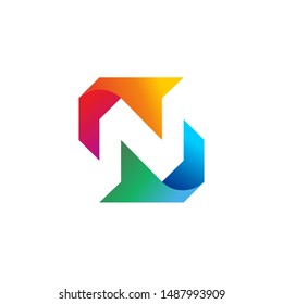 Monogram Letter Logo Design Template