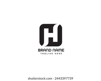 Plantilla de diseño de logotipo de letra monográfica