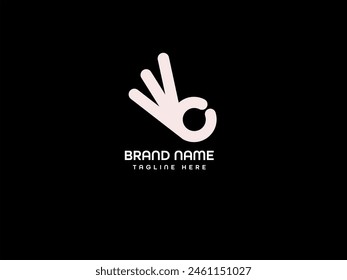 Plantilla de diseño de logotipo de letra monograma