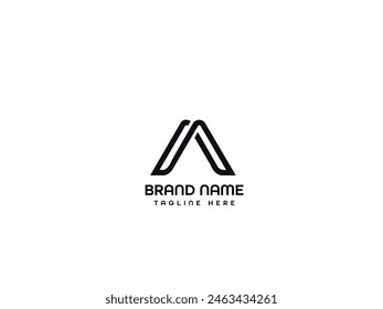 Plantilla de diseño de logotipo de letra monograma
