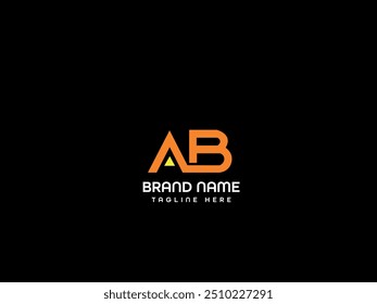 Monogram letter logo design template