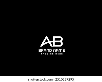Monogram letter logo design template