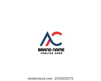 Monogram letter logo design template