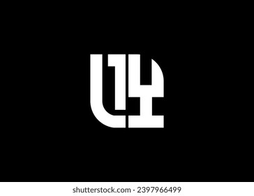 Monogram Letter LY Logo Design vector template.