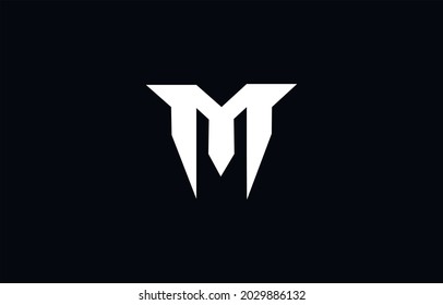 Letra monográfica M para el diseño de su logotipo