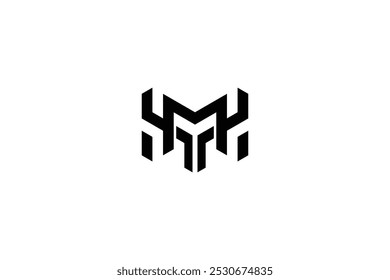 Monogram Letter MY Modern Initial Logo Design ,MY linked circle uppercase monogram logo