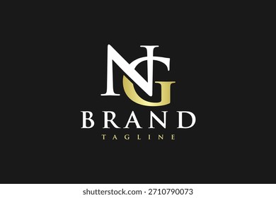 monogram letter NG classic logo