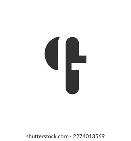 The monogram is the letter q and G.