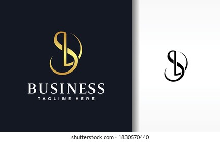 The Monogram Letter SL Logo