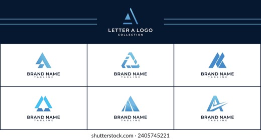 A monogram letter vector symbol logo design template