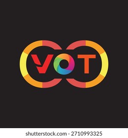 Monogramm Buchstabe VT Logo Vektor
