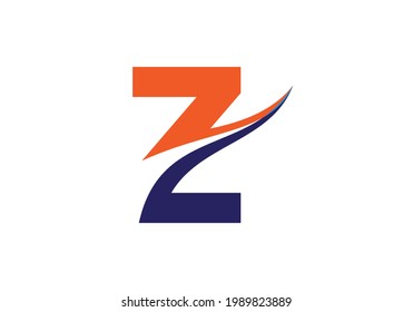 Monogram letter Z logo design Vector. Z letter logo design with modern trendy
