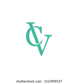 a monogram of the letters C and V. It can also be read as VC or VC