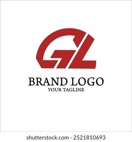 Letras de monograma GL Logotipo Arte vectorial Iconos y gráficos