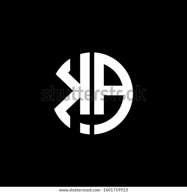 Monogram Logo Circle Ribbon Style Design Stock Vector Royalty Free 1601759923 Shutterstock 4003