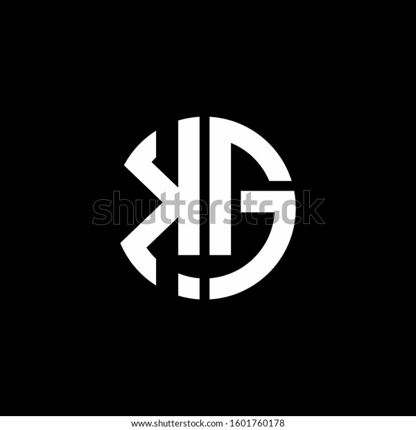 Monogram Logo Circle Ribbon Style Design Stock Vector Royalty Free 1601760178 Shutterstock 5598