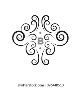 Monogram. Logo. Concept. Antique Store. Vector.