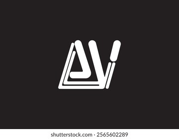  monogram logo design and company logo
