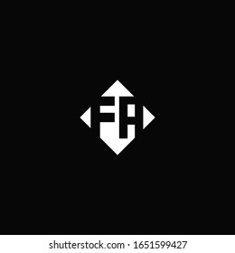 Monogramm-Logo-Design mit quadratischer Diamantform einzeln auf schwarzem Hintergrund