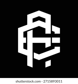 Diseño del logotipo del monograma EF, FE, F, E con el estilo que se entrelaza, perfecto para la marca, los Equipos de los deportes, los diseños de la ropa, el etc