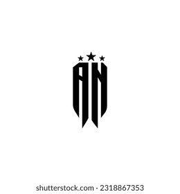 AN Monogram Logo Design Idea