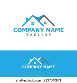Monogram Logo Design for Real Estate company 
