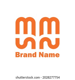 Monogram logo design taken from the letters S and B which are shaped into two hands