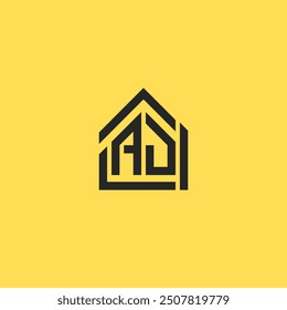 monogram logo design template, simple initial logo mark for your brand, business, etc